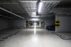 Garaże Unique Tower Warszawa Aster Bee-light