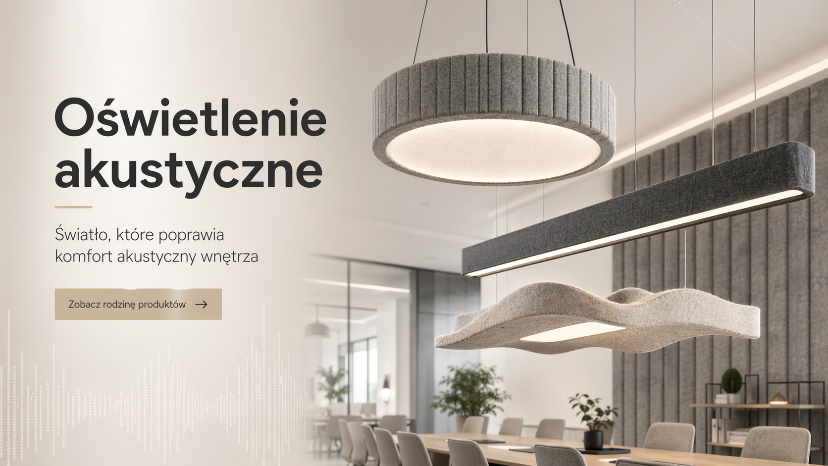 Oświetlenie akustyczne Bee Light