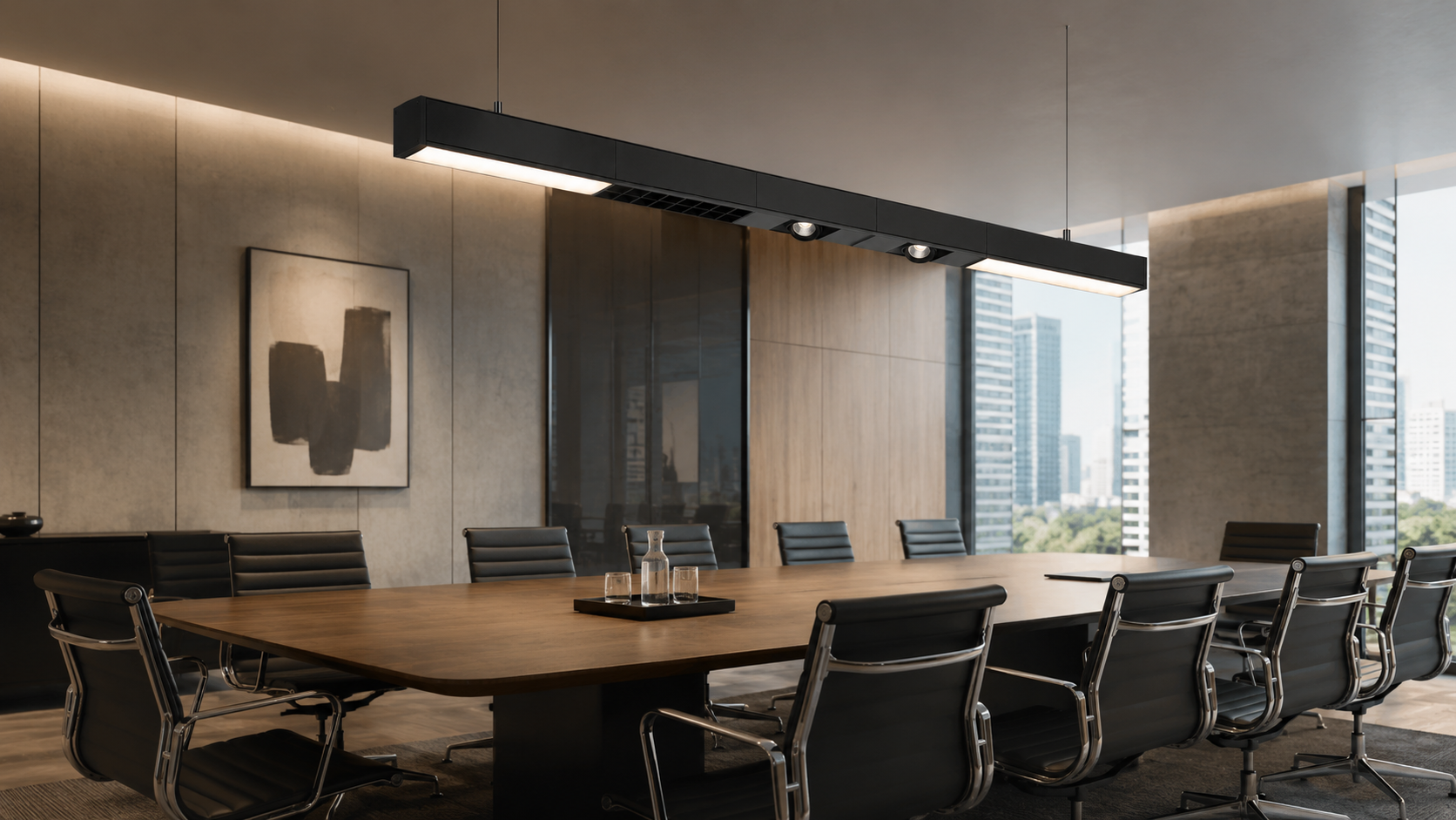 ORCHID HYBRID LINE nad stołem konferencyjnym
